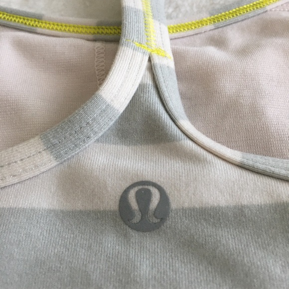 Lululemon  Power Y striped tank top - Picture 5 of 7
